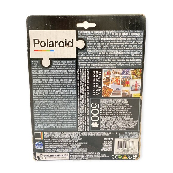 Polaroid Photos Jigsaw Puzzle 500 Pieces In Land Camera Tin (New With Flaw) - Picture 5 of 6